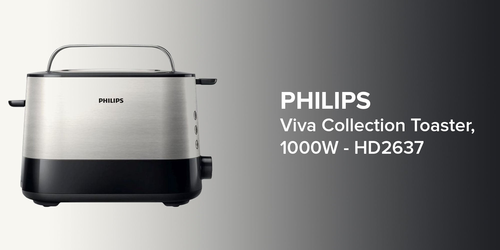 Viva Collection Toaster 950 W HD2637 Silver