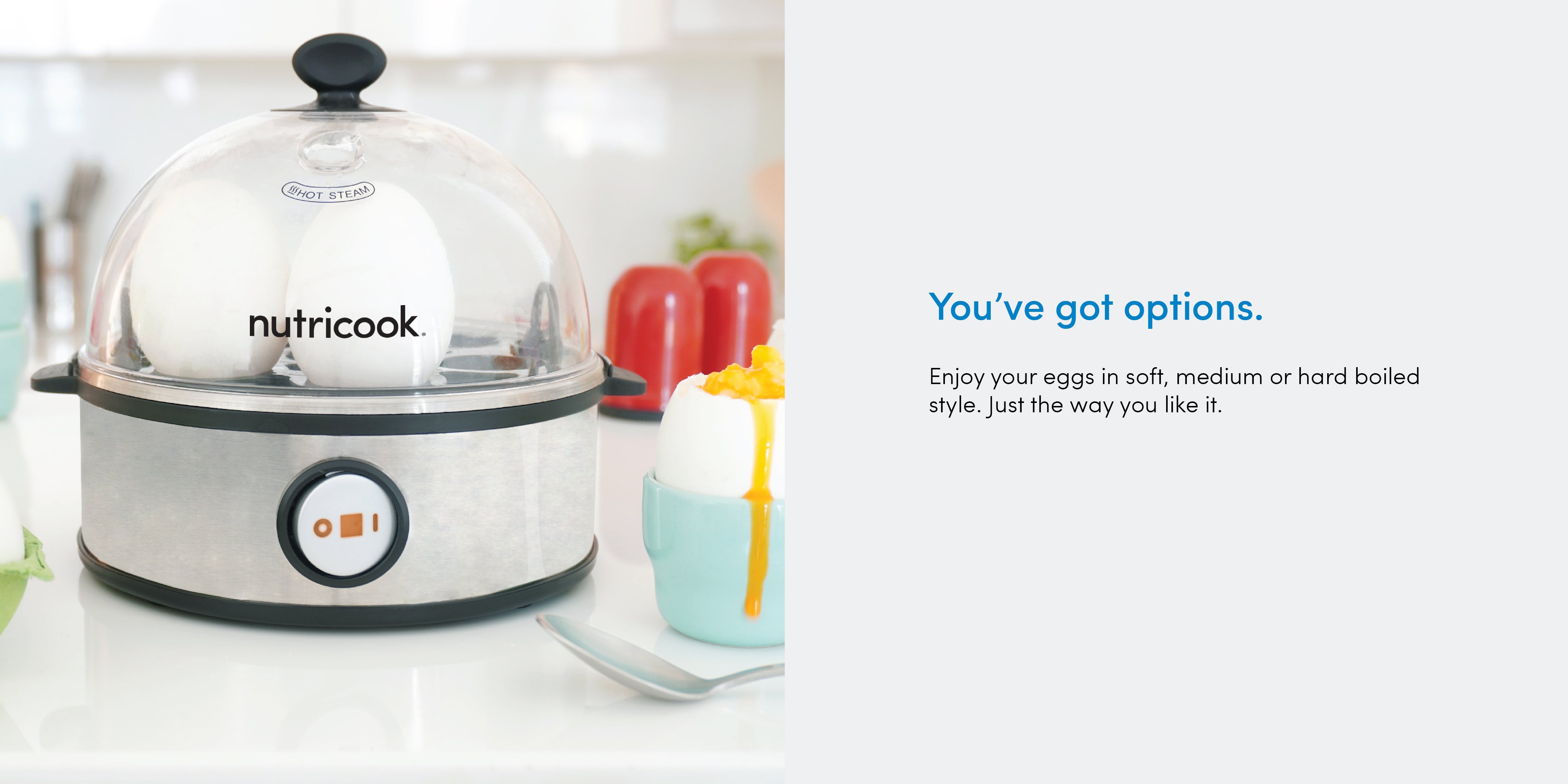 Rapid Egg Cooker 360 W NC-EC360 Silver