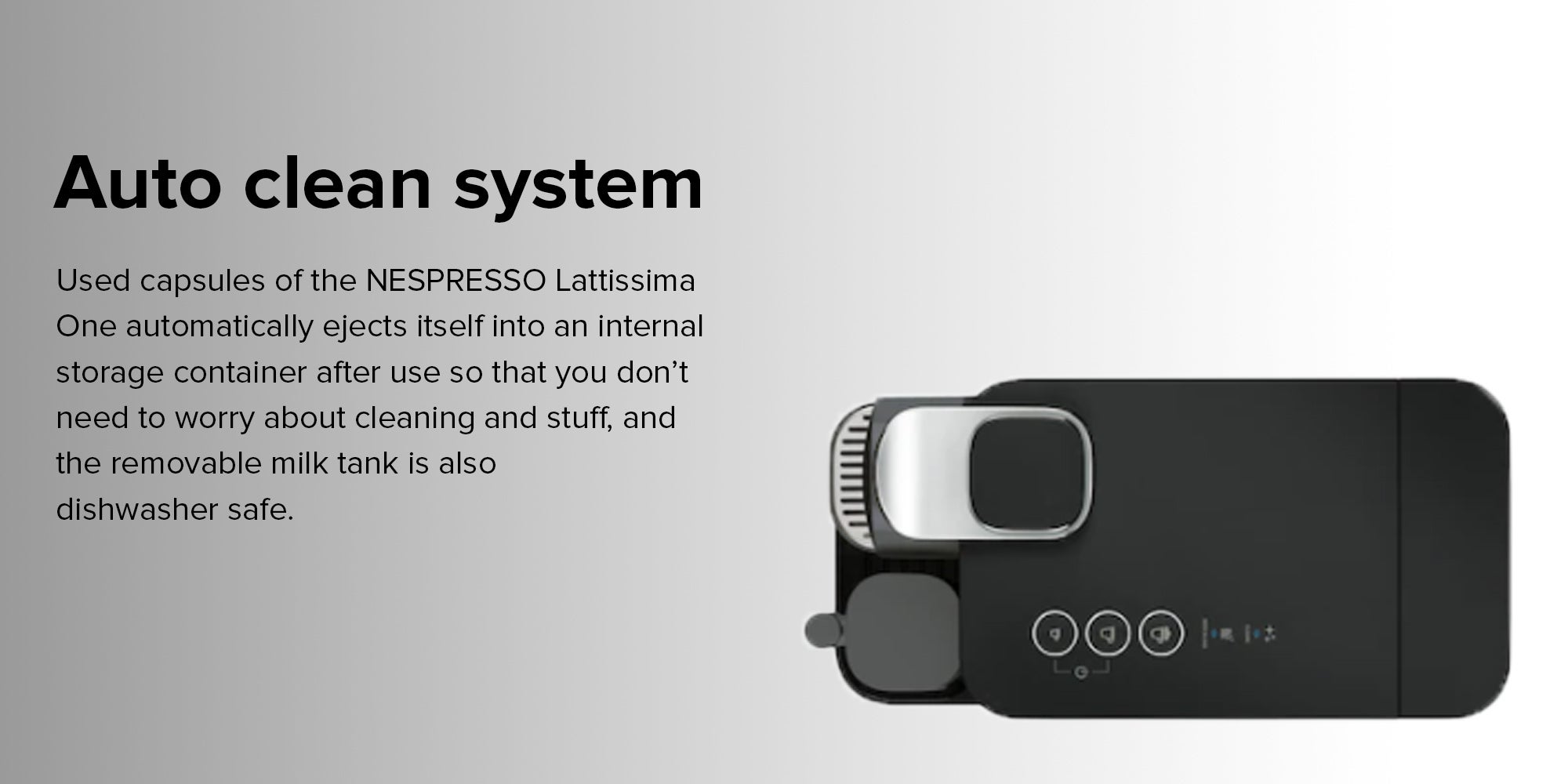 Lattissima One Espresso/Coffee Machine 1 L 1450 W F121-EU-BK-NE / F121BK / EN510B Multicolour