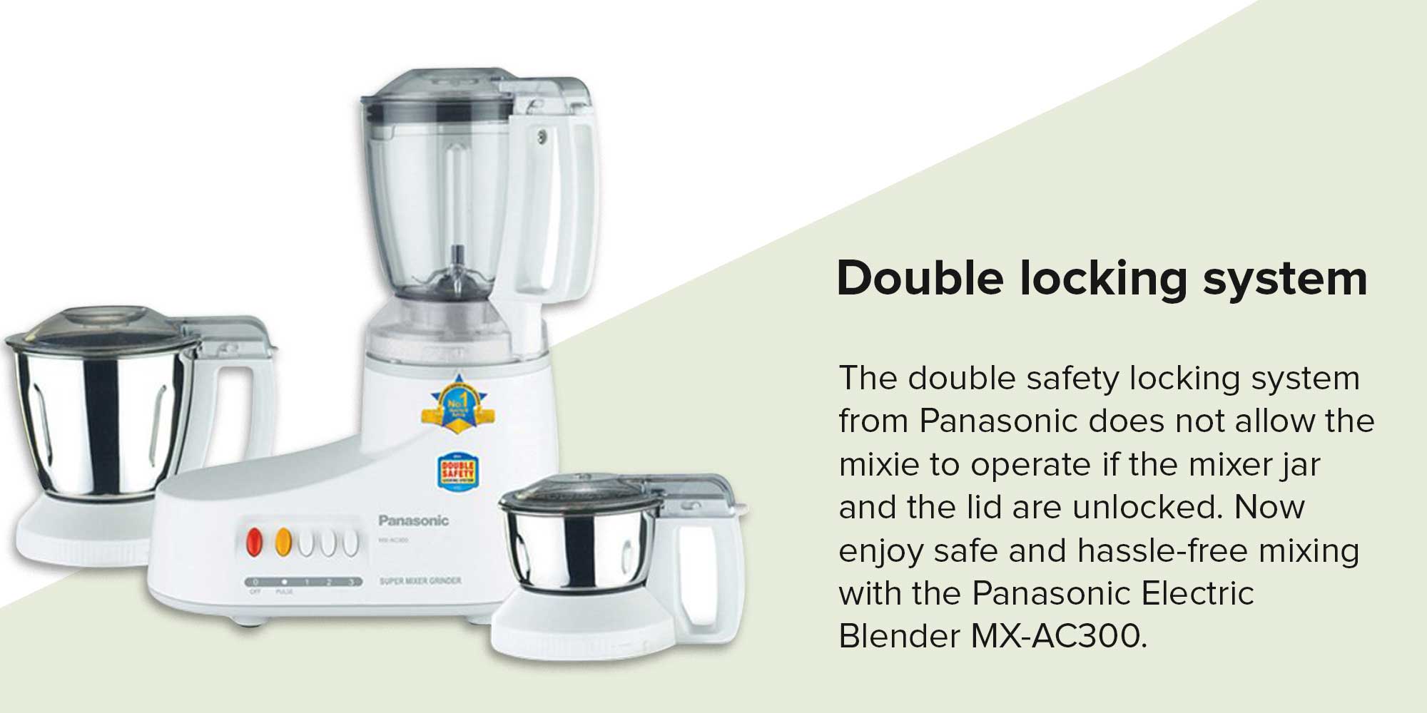 Blender 1.5L 1000W 1.5 L 1000 W MXAC300 White/Clear/Silver