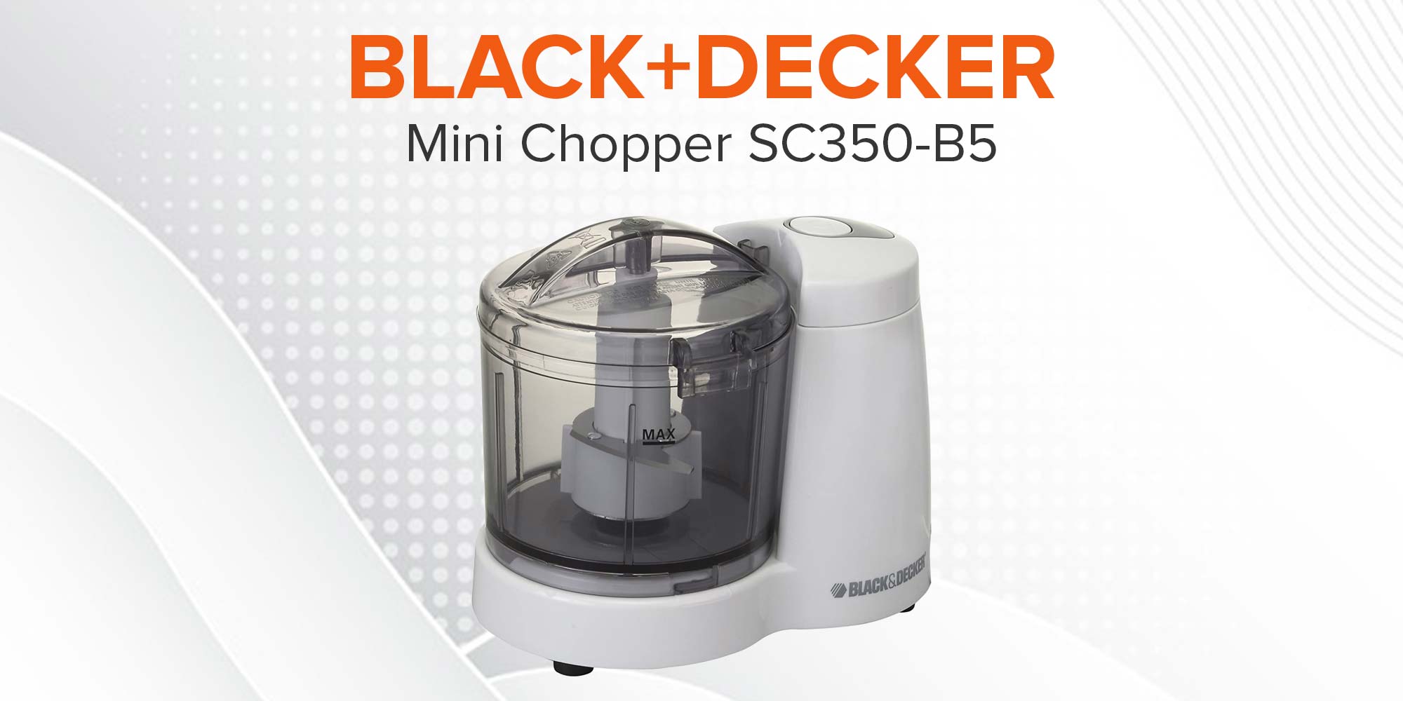 Mini Chopper 350.0 ml 120.0 W SC350-B5 White