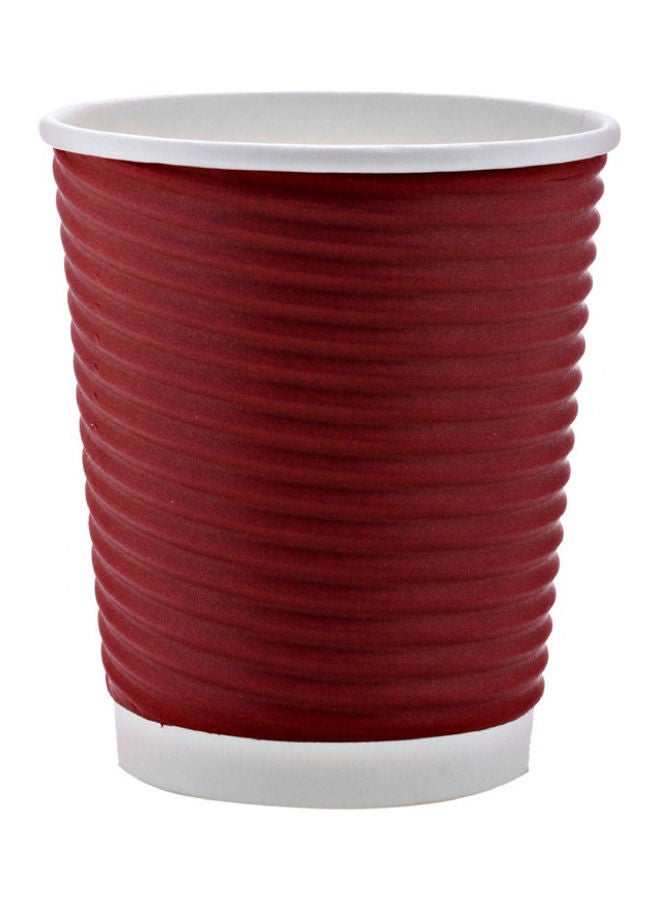 Ripple Paper Cup Red 207ml