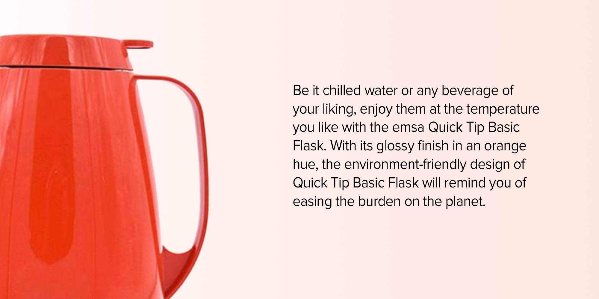 Quick Tip Basic Flask Orange