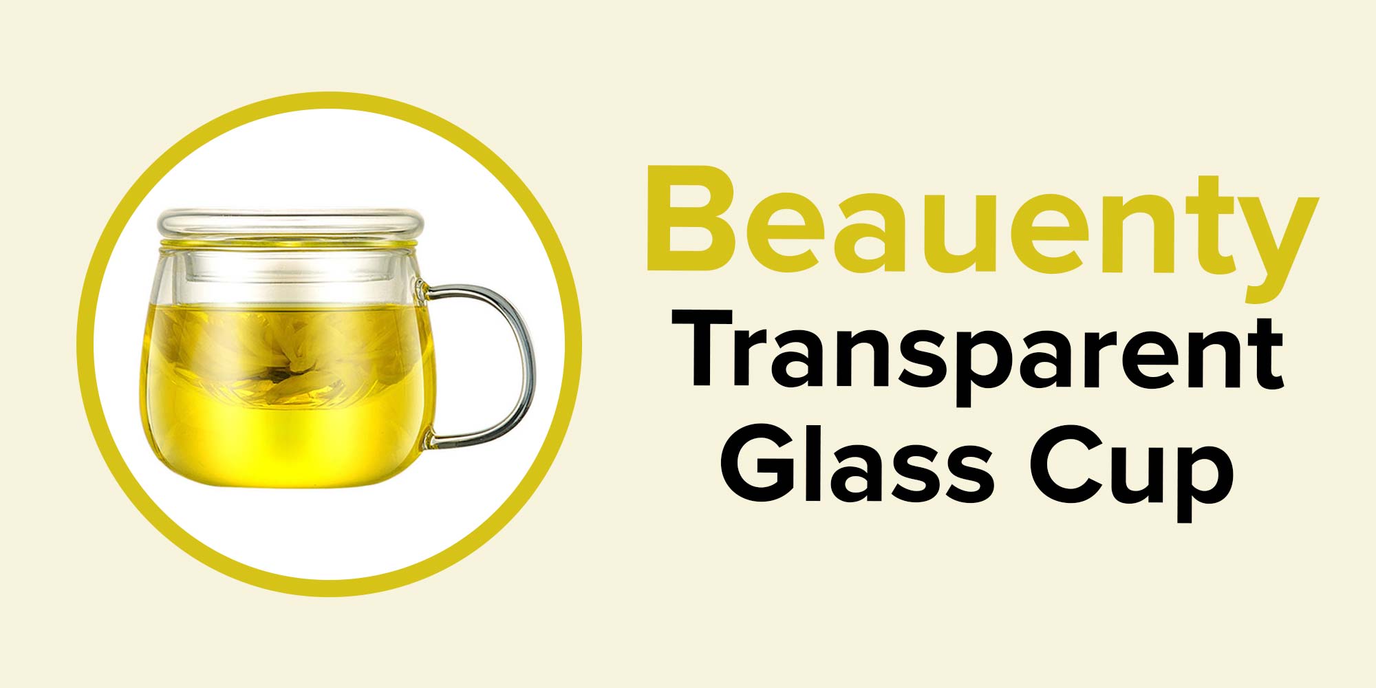 Transparent Glass Cup Clear