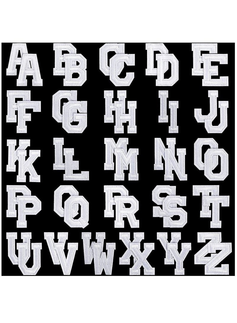 Alphabet Applique Patches, 52 Pieces Iron on Letter Patches Patch A-Z Repair