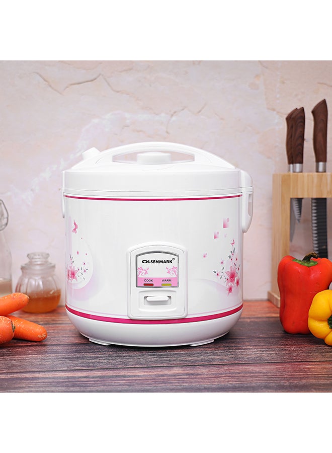 3-In-1 Rice Cooker 2.2 L 900 W OMRC2136NV Purple/White