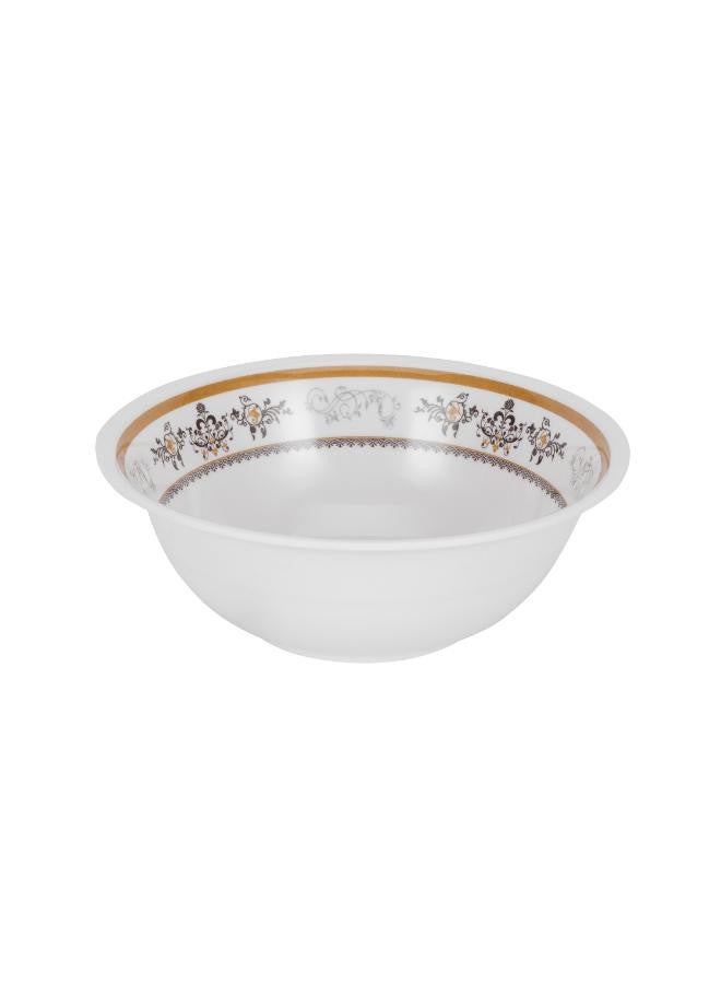 35 Piece Melamine Ware Dinner Set Break Resistant White 39.5x28x19.5cm