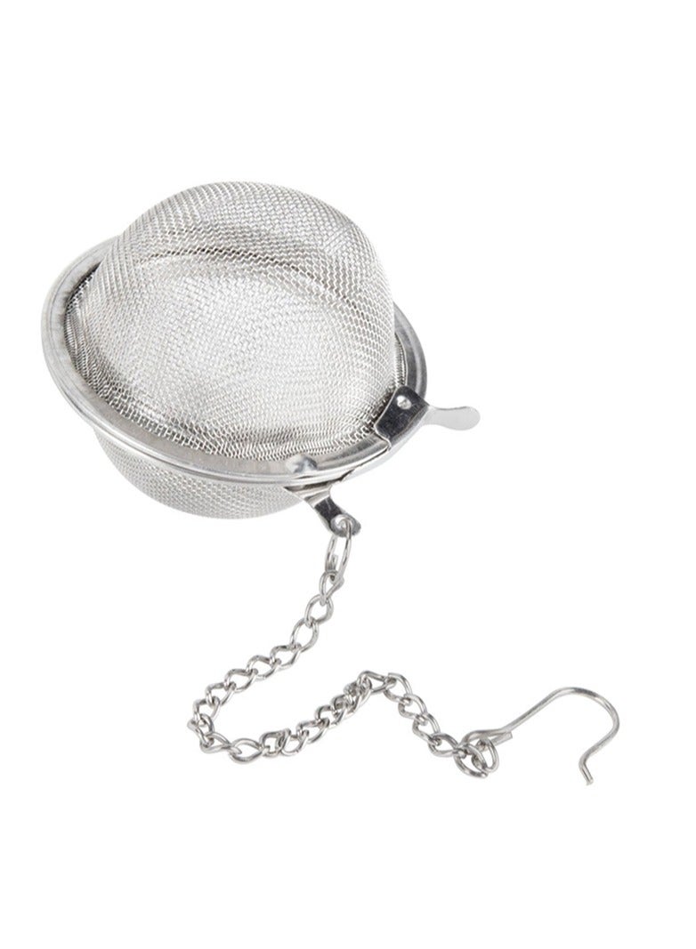 Durable Coated with Enamel Interior Cast Iron Teapot with Stainless Steel Infuser for Brewing Loose Tea Leaf 1.1 Liter (Red-Brown) w/ 2 cups