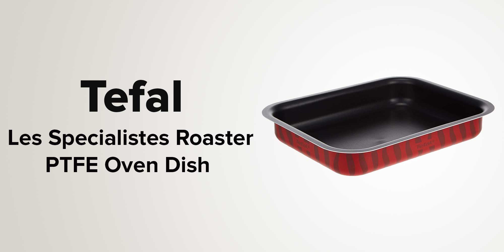 Les Specilistes Roaster Rect 25x19Cm With Comfort Touch Assorted Kitchen Tool Black/Red