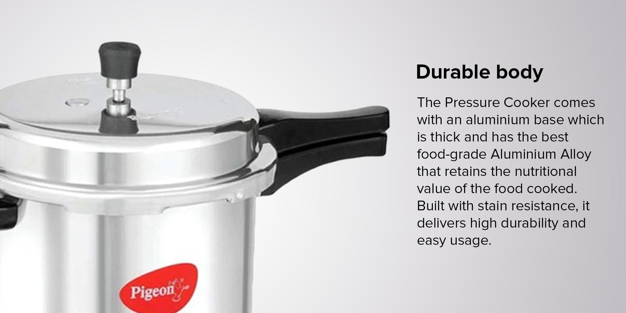 Aluminium Pressure Cooker (Outer Lid) 7.5Liters