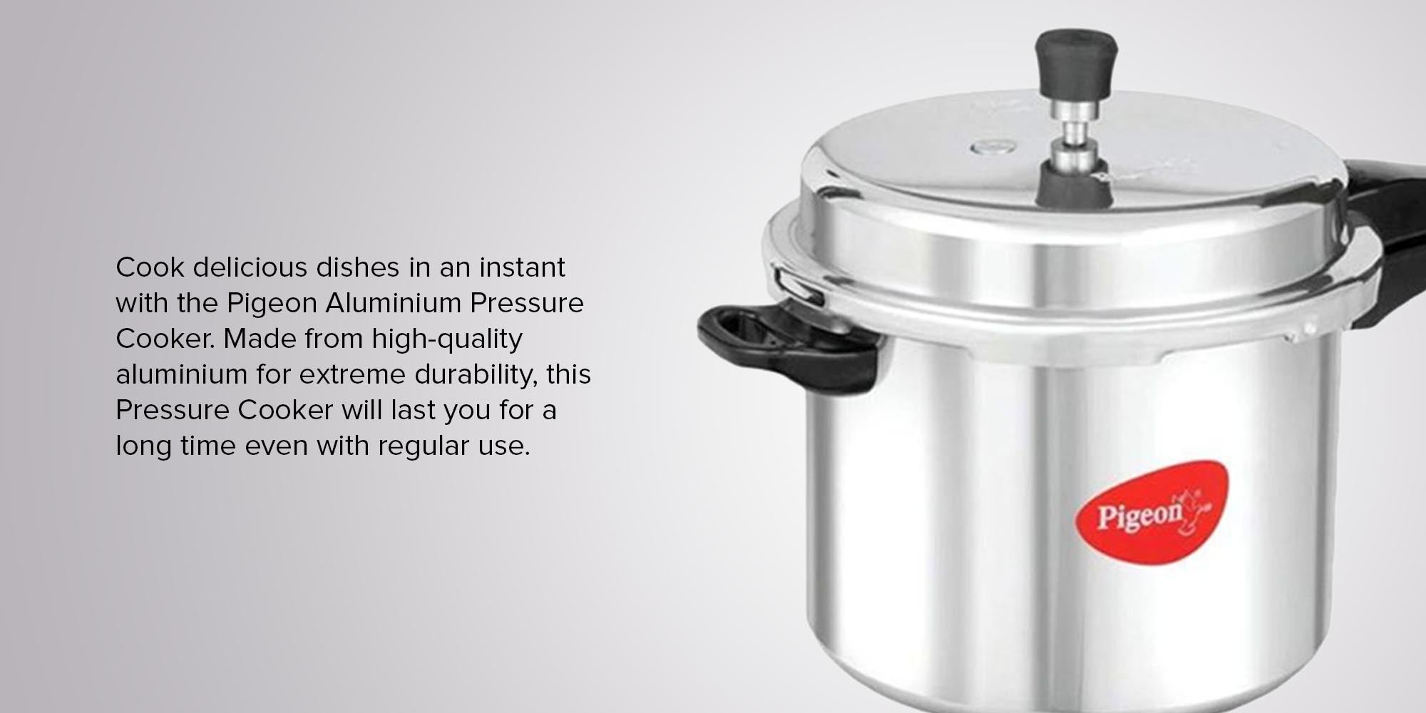 Aluminium Pressure Cooker (Outer Lid) 7.5Liters