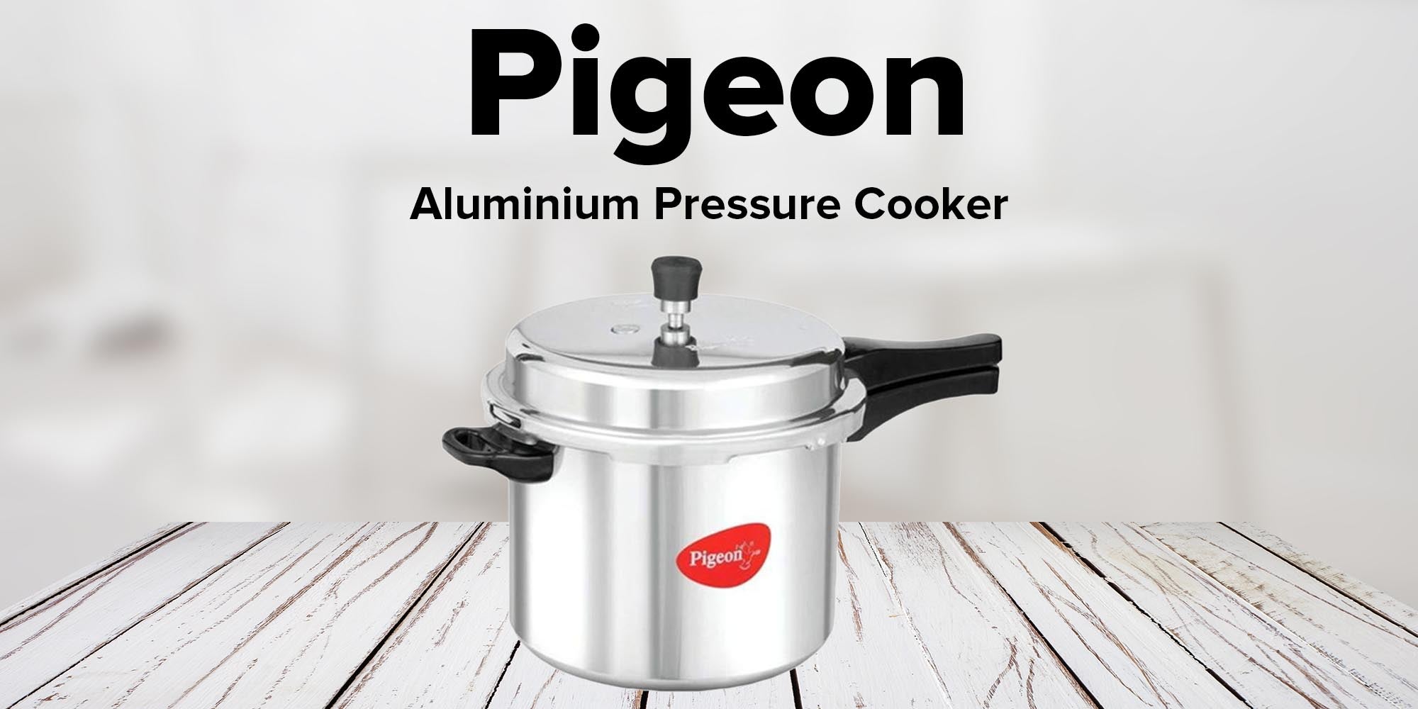 Aluminium Pressure Cooker (Outer Lid) 7.5Liters