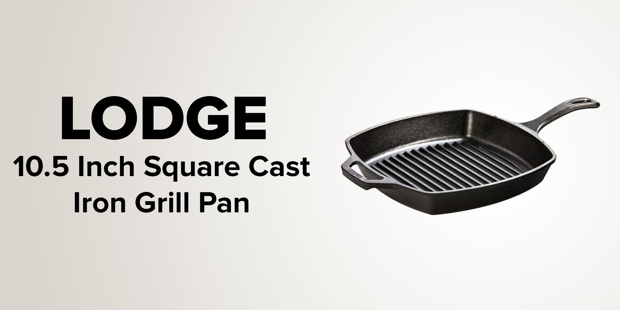 10.5-Inch Square Grill Pan Black 10.5inch