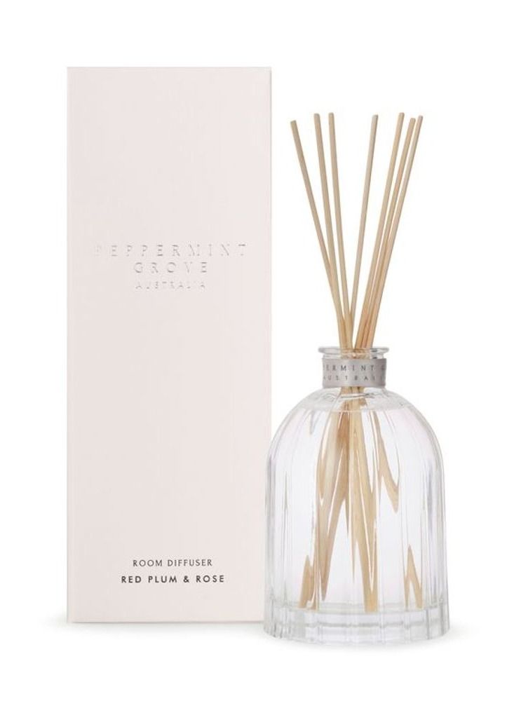 Red Plum and Rose Scented Room Diffuser 350ml