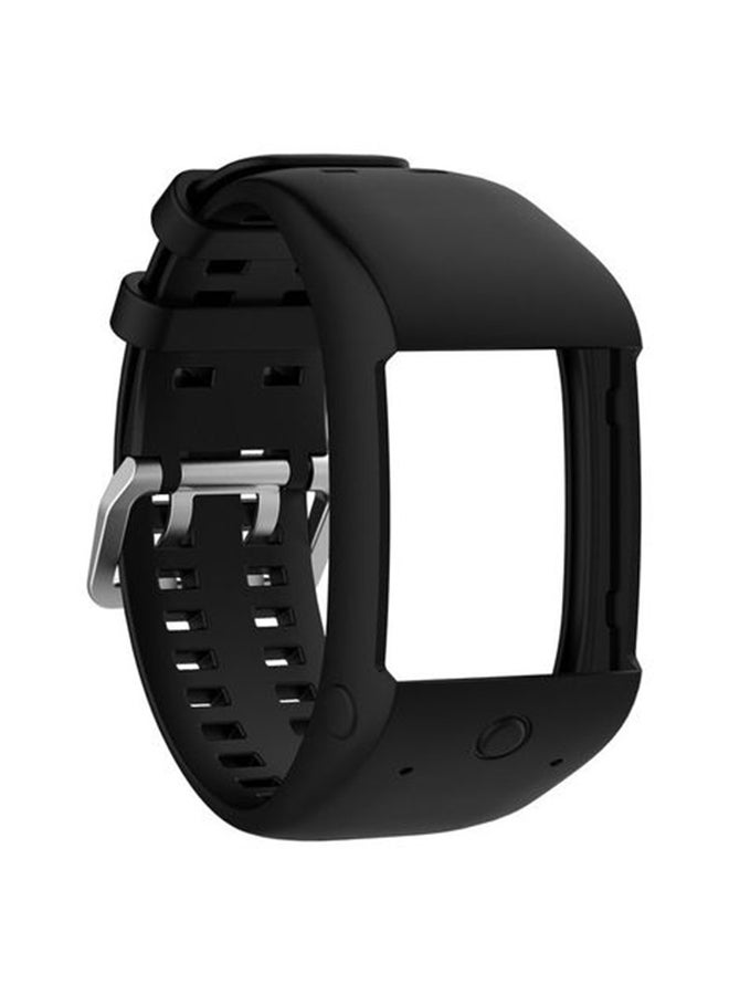 Silicone Band For Polar M600 Black