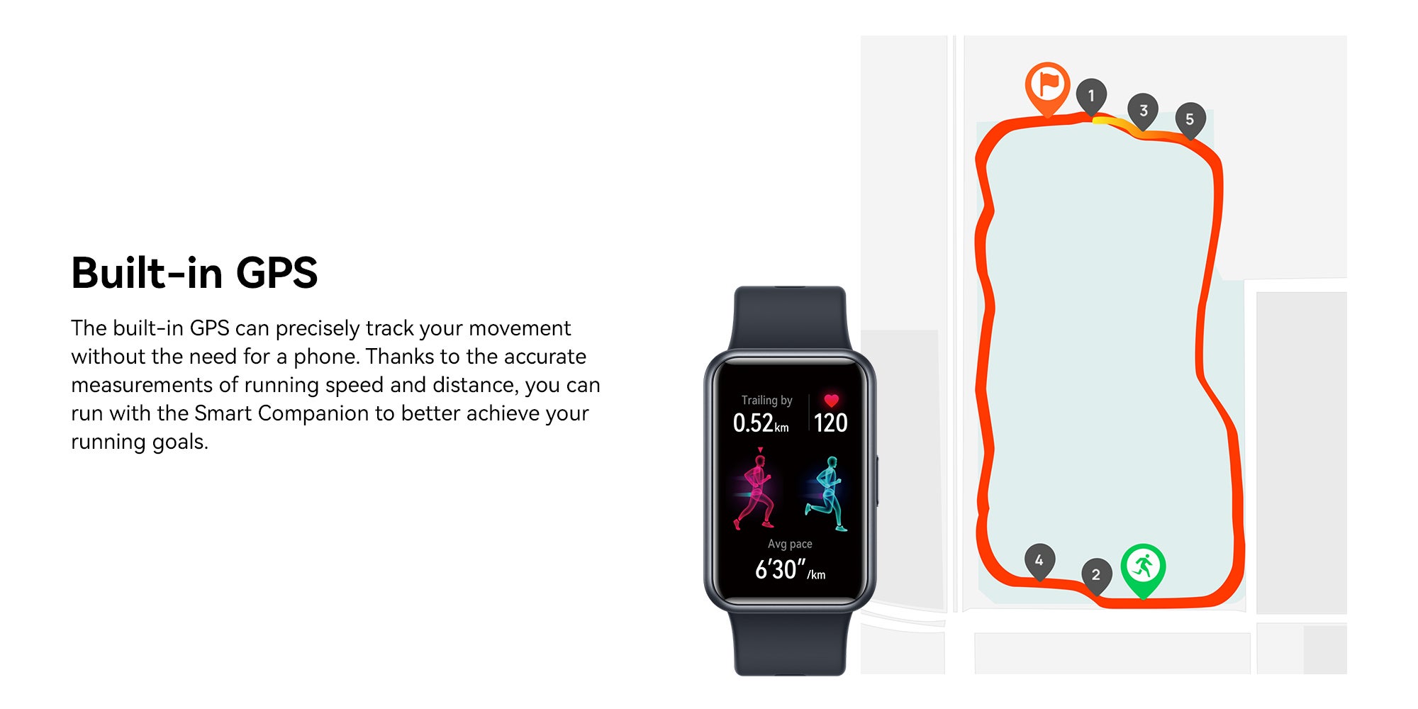 WATCH FIT Special Edition Smart Watch, 1.64-inch HD AMOLED Display, Built-in GPS, Scientific Sleep Tracking, Quick Replies for Third-Party Apps, Compatible with Android & iOS Devices, Nebula Pink