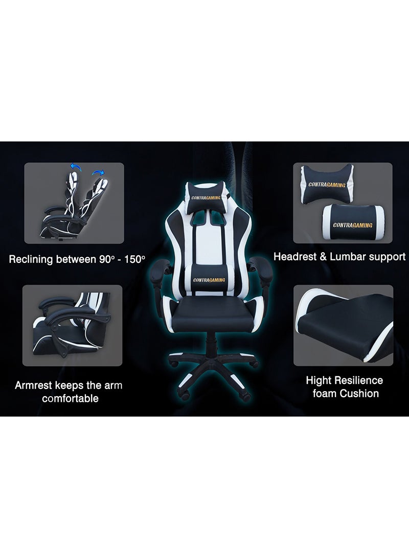 Mahmayi Contra Gaming TJ HYG-01 Gaming Chair with PU Leatherette