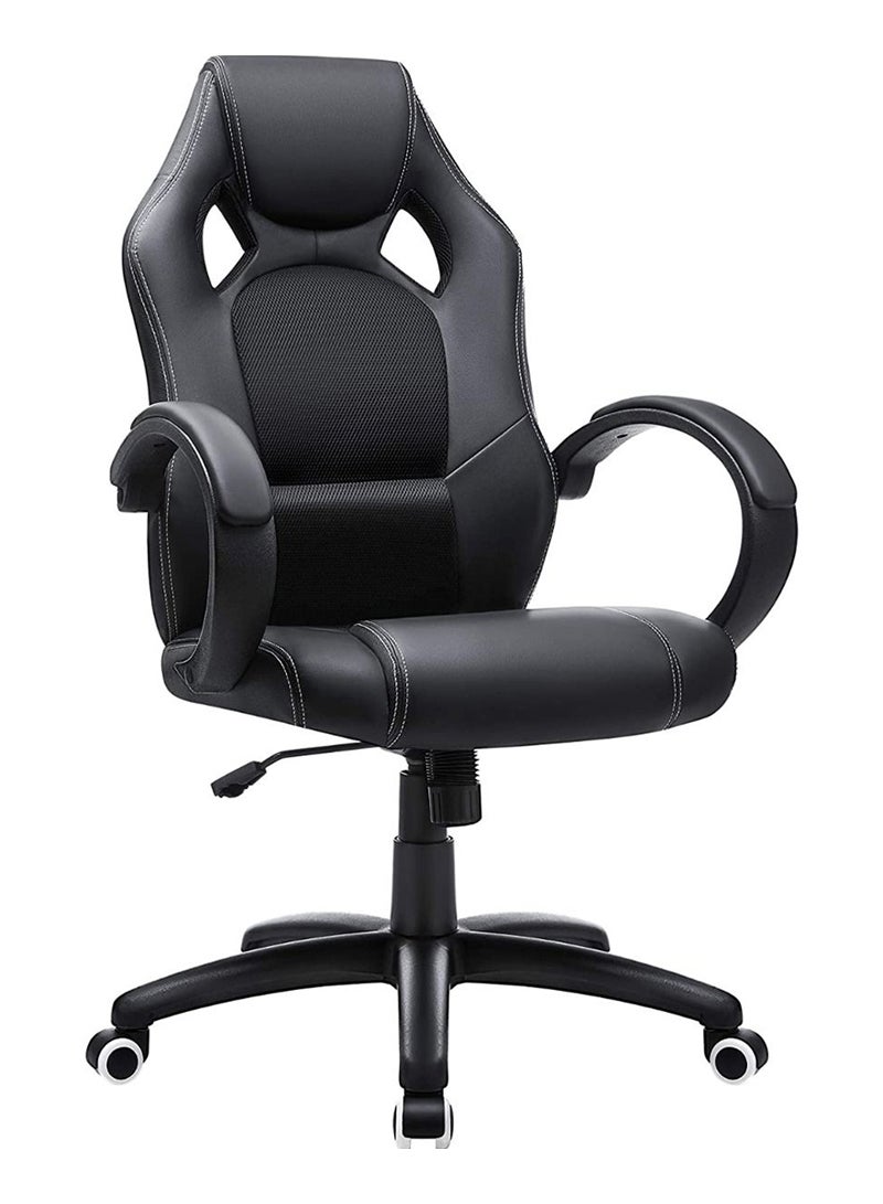 Songmics Black Obg56B New Era Gaming Chairs for Playstation, Office, Gaming Station, Home, Study Room