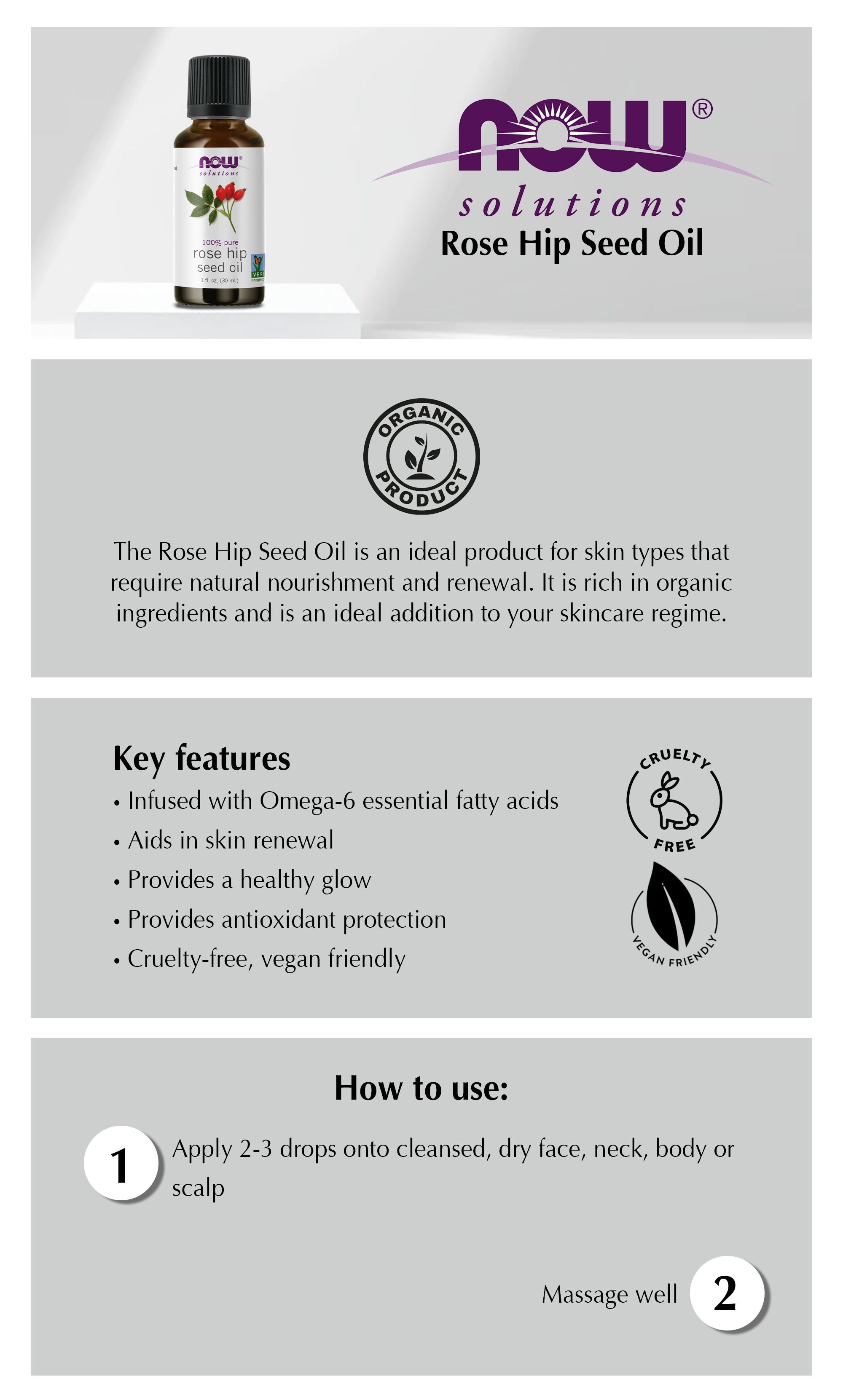 Rose Hip Seed Oil 30ml