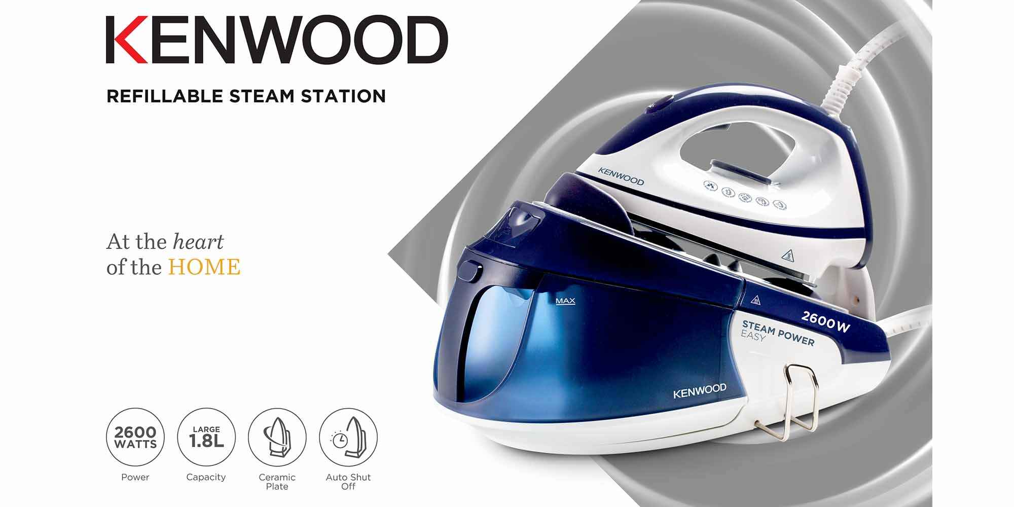 Ceramic Steam Station 1.8 L 2600.0 W SSP20.000WB White/Blue