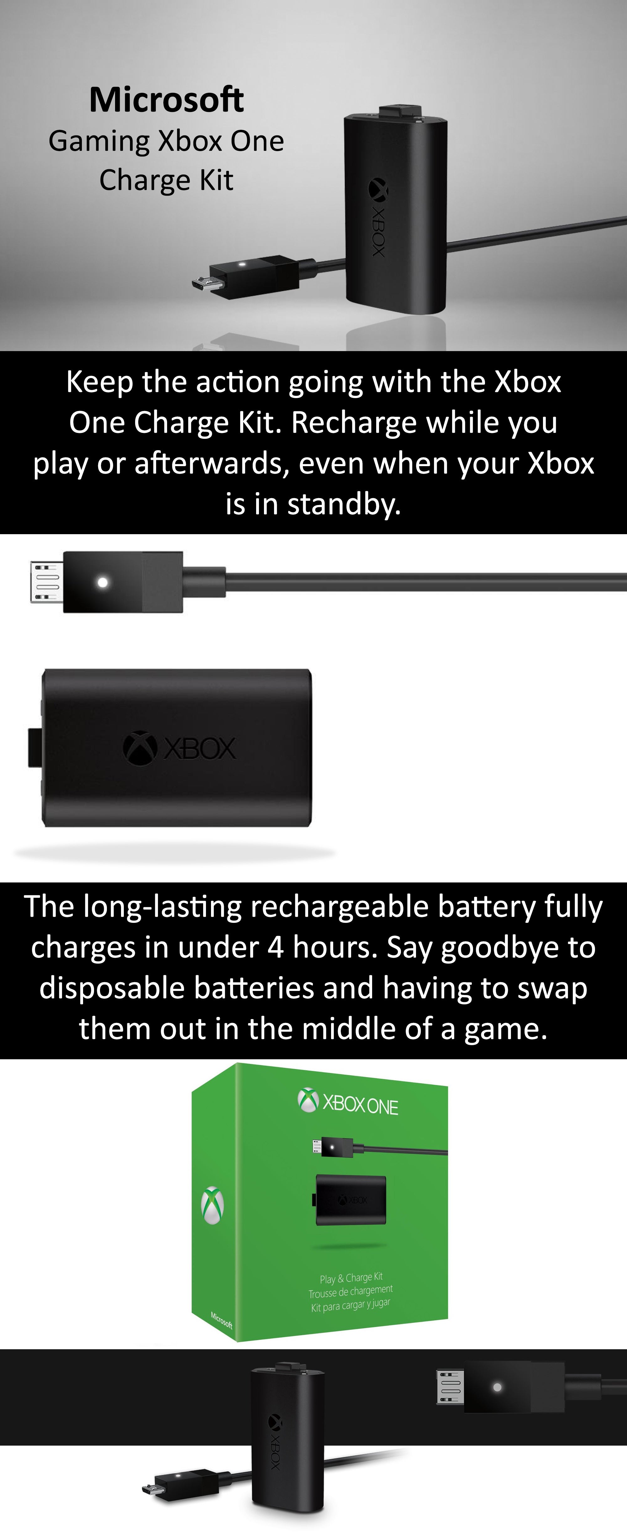 Gaming Xbox One Charge Kit