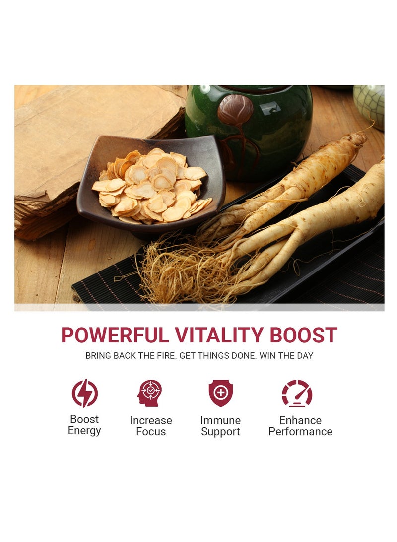 Korean 100% Pure Red Ginseng Extract Gold, 6 Years Grown , Enhance level of immunity, relieves fatigue , support cardiovascular health, zero sugar , 120g , 1g per serving  1 to 3 times daily.