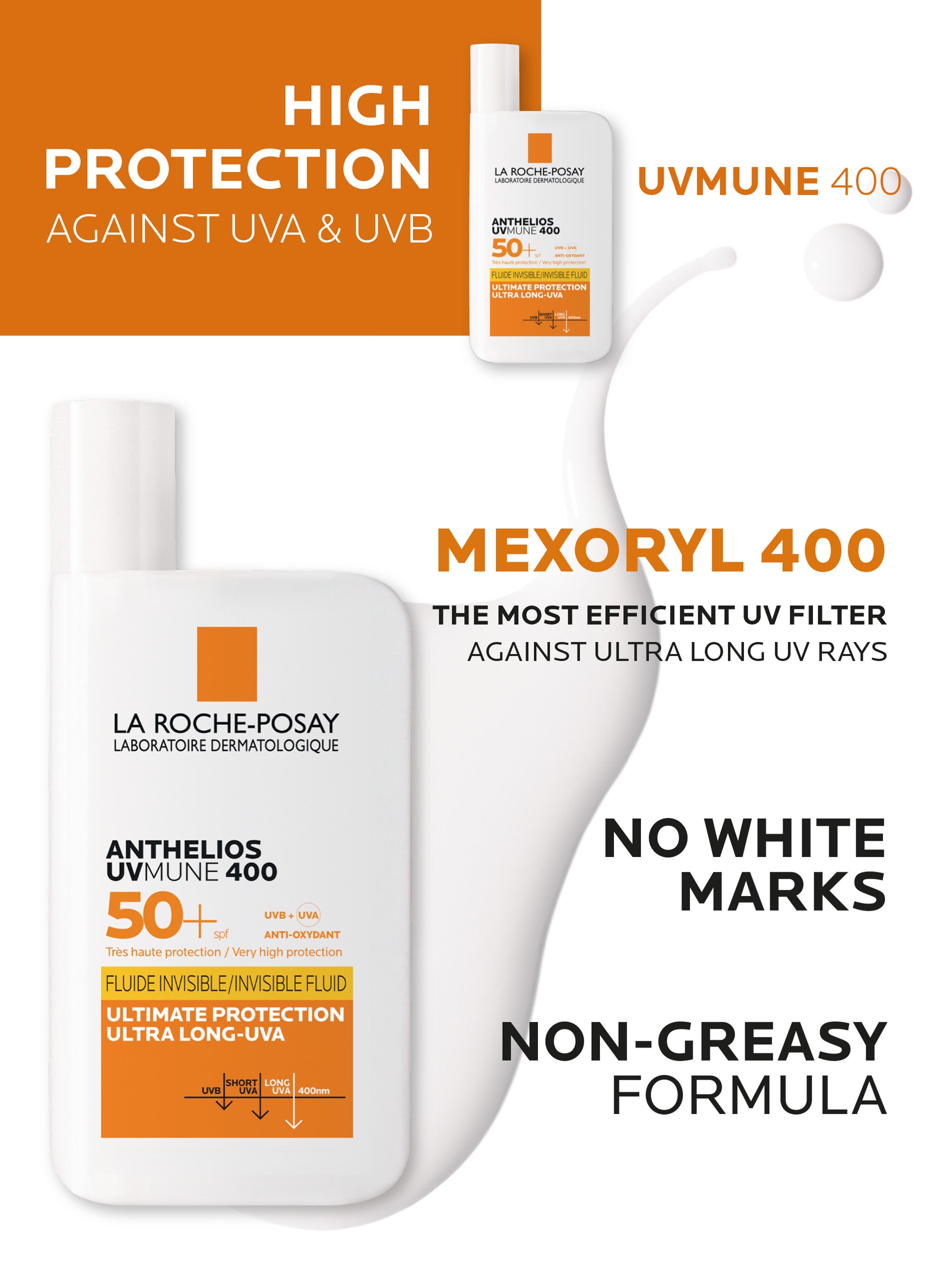 Anthelios Uvmune 400 Invisible Tinted Sunscreen Spf50+ Package May Vary 50ml