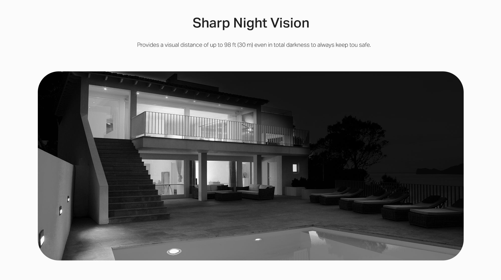 C310 Tapo Outdoor Smart Security Camera with Night Vision Mode, 3 MP