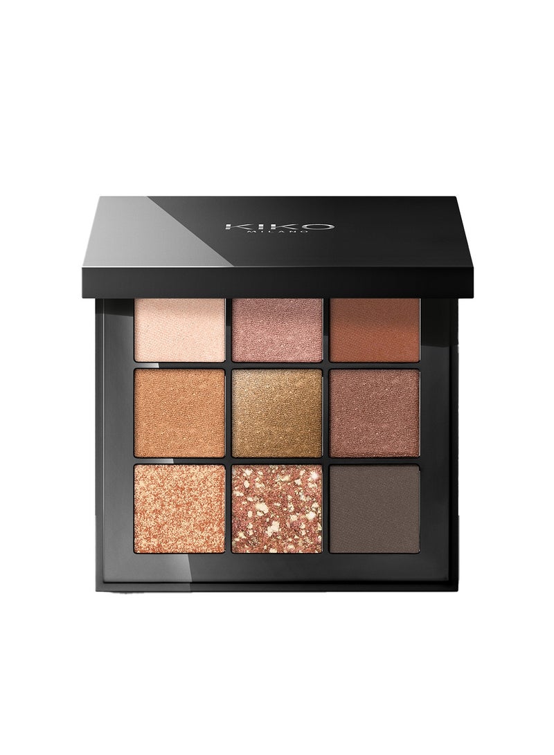 Glamour Multi Finish Eyeshadow Palette 02 Earth Tones