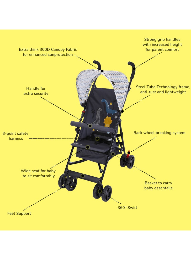 Foldable Play Yard With Stroller And Diaper Bag Set