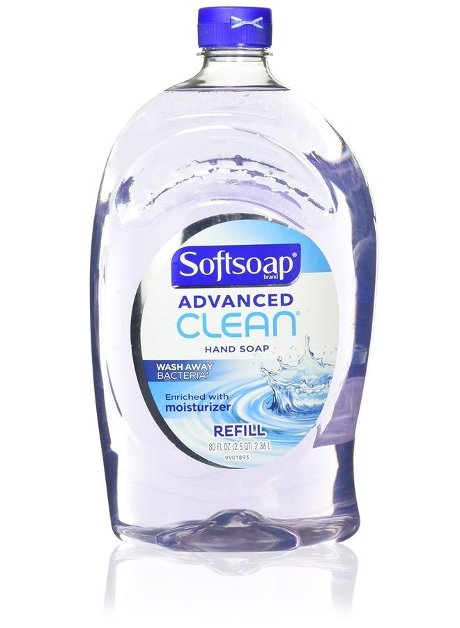 Handsoap, Refill, Washes Away Bacteria, 80 Fl Oz