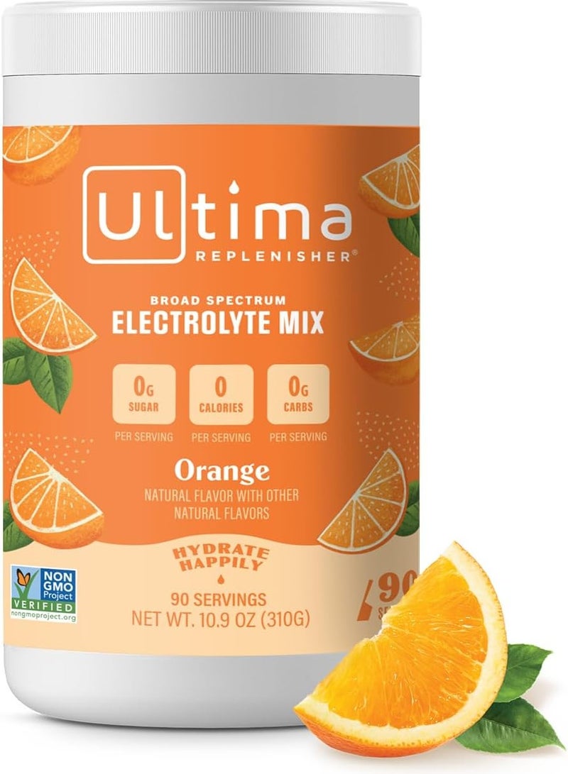 Electrolyte Drink Mix Orange 10.8 oz 306 g