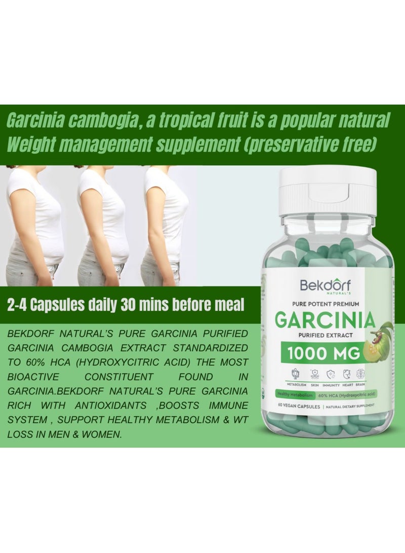 Garcinia-Healthy Metabolism, 60 Capsules