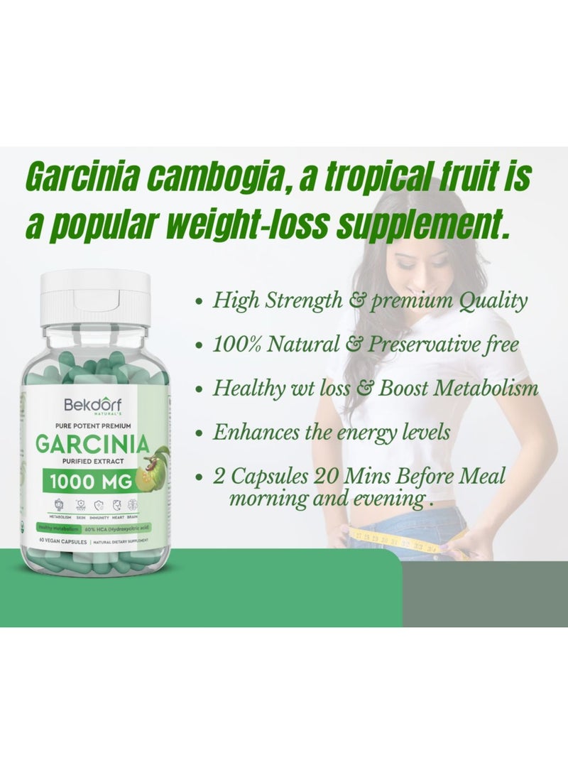 Garcinia-Healthy Metabolism, 60 Capsules