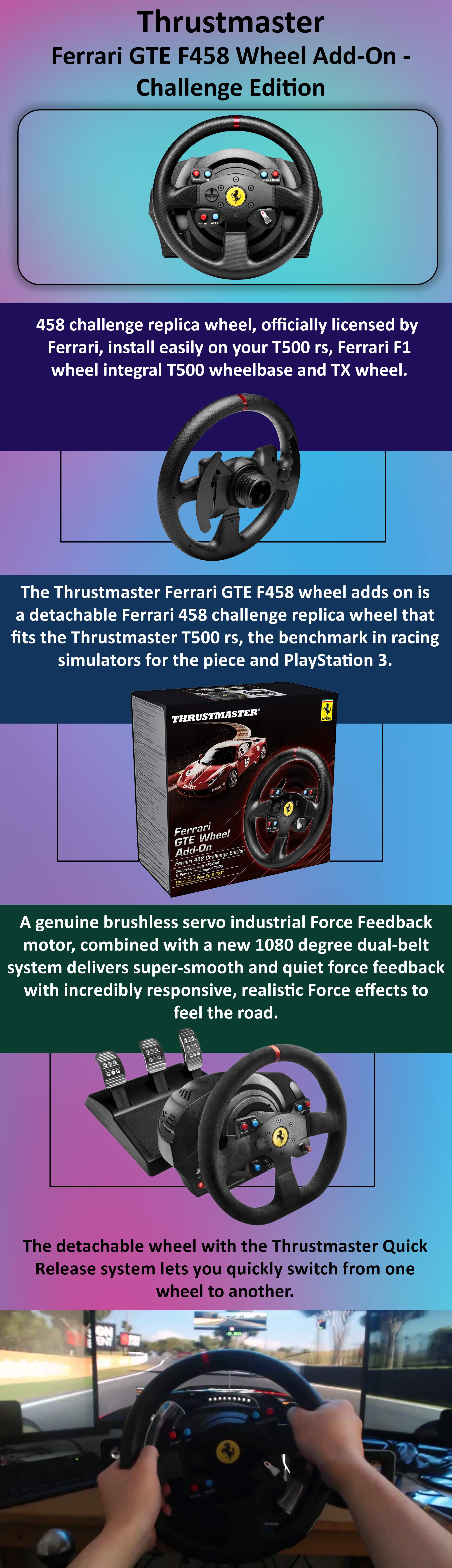 Ferrari GTE F458 Wheel Add-On