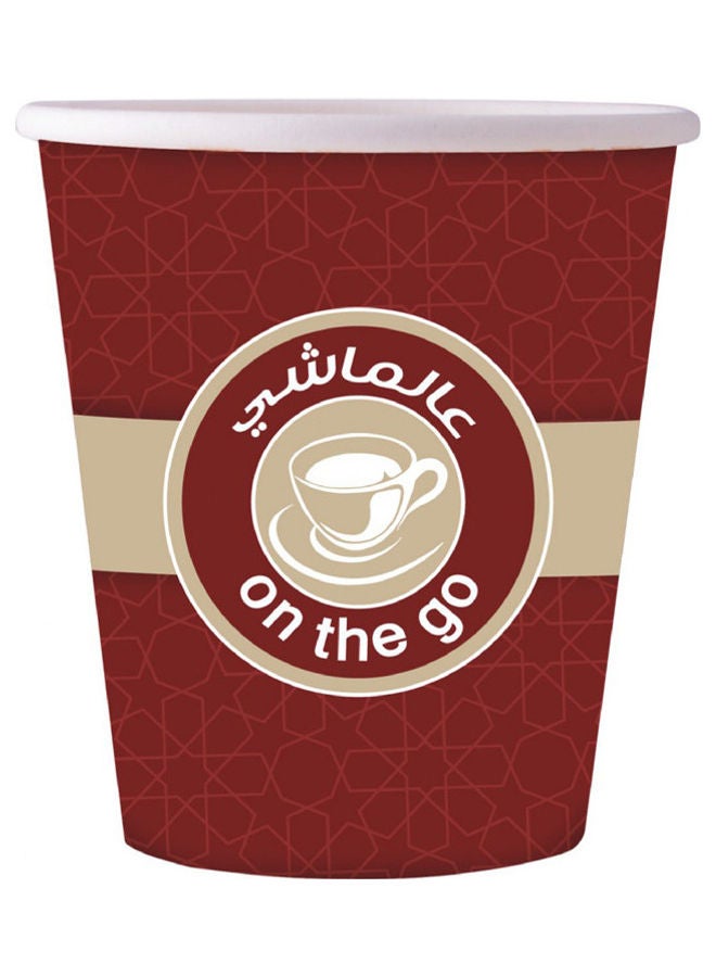 On The Go Paper Cup Red 60ml