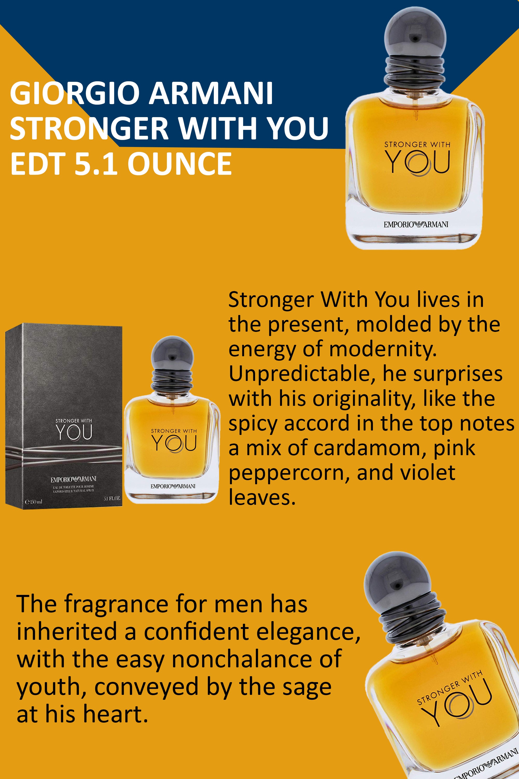 Stronger With You EDT 150ml
