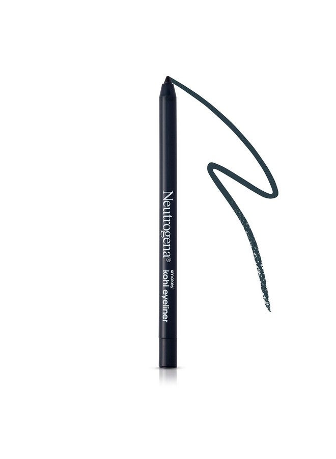 Smokey Kohl Eyeliner With Antioxidant Vitamin E Water Resistant & Smooth Gliding Eyeliner Makeup Smokey Gray 0.014 Oz