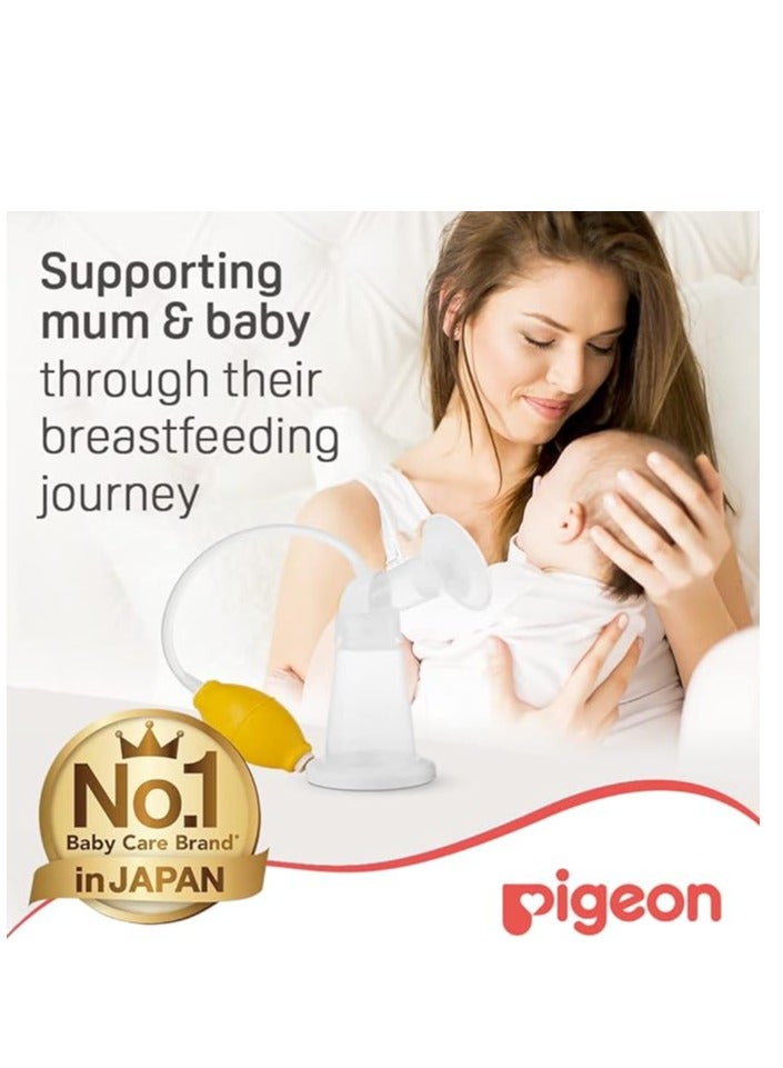 Manual Conventional Breast Pump Pigeon Suction Release Button Nipple Stimulator