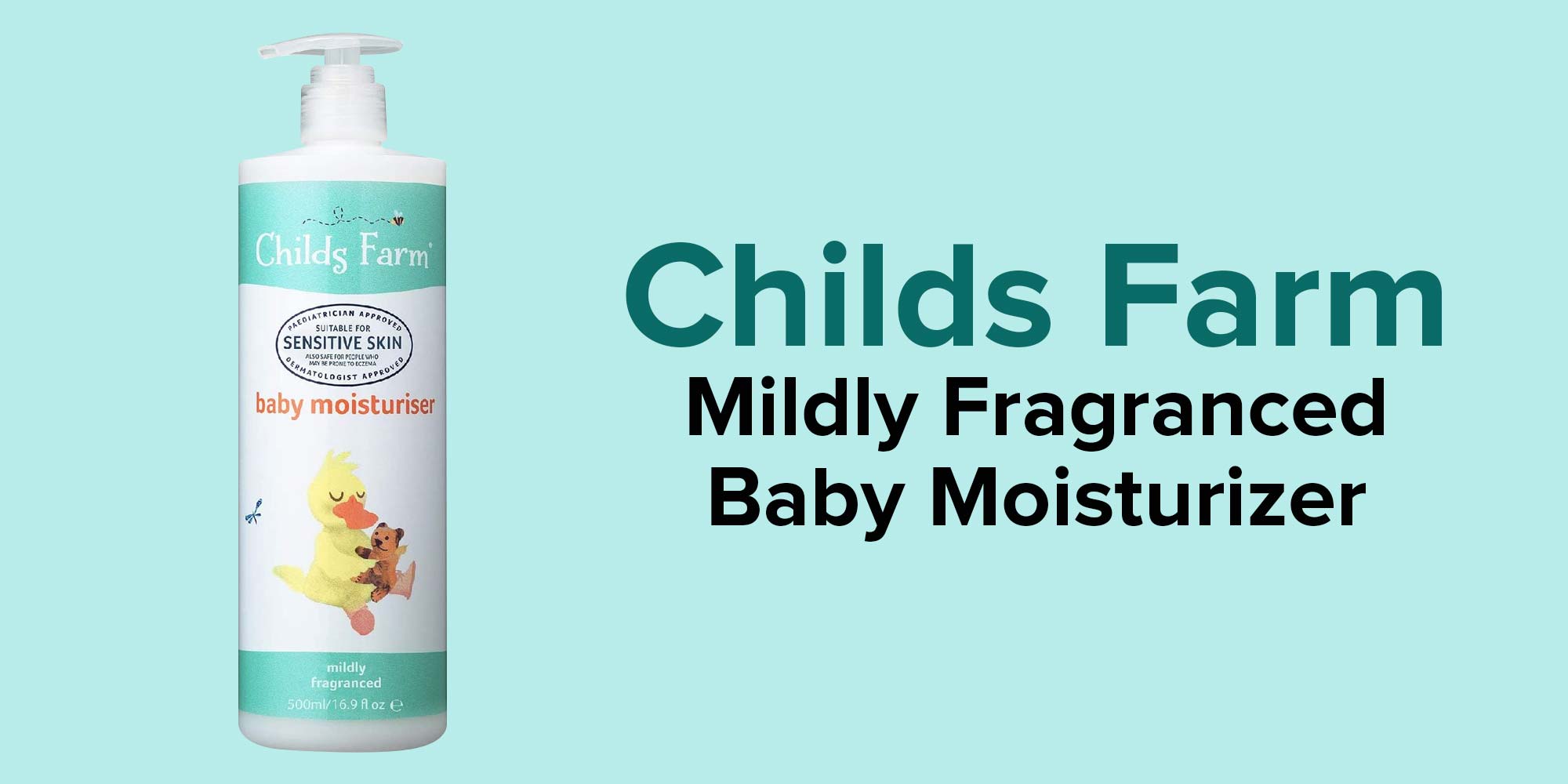 Mildly Fragranced Baby Moisturizer For Sensitive Skin 500ml