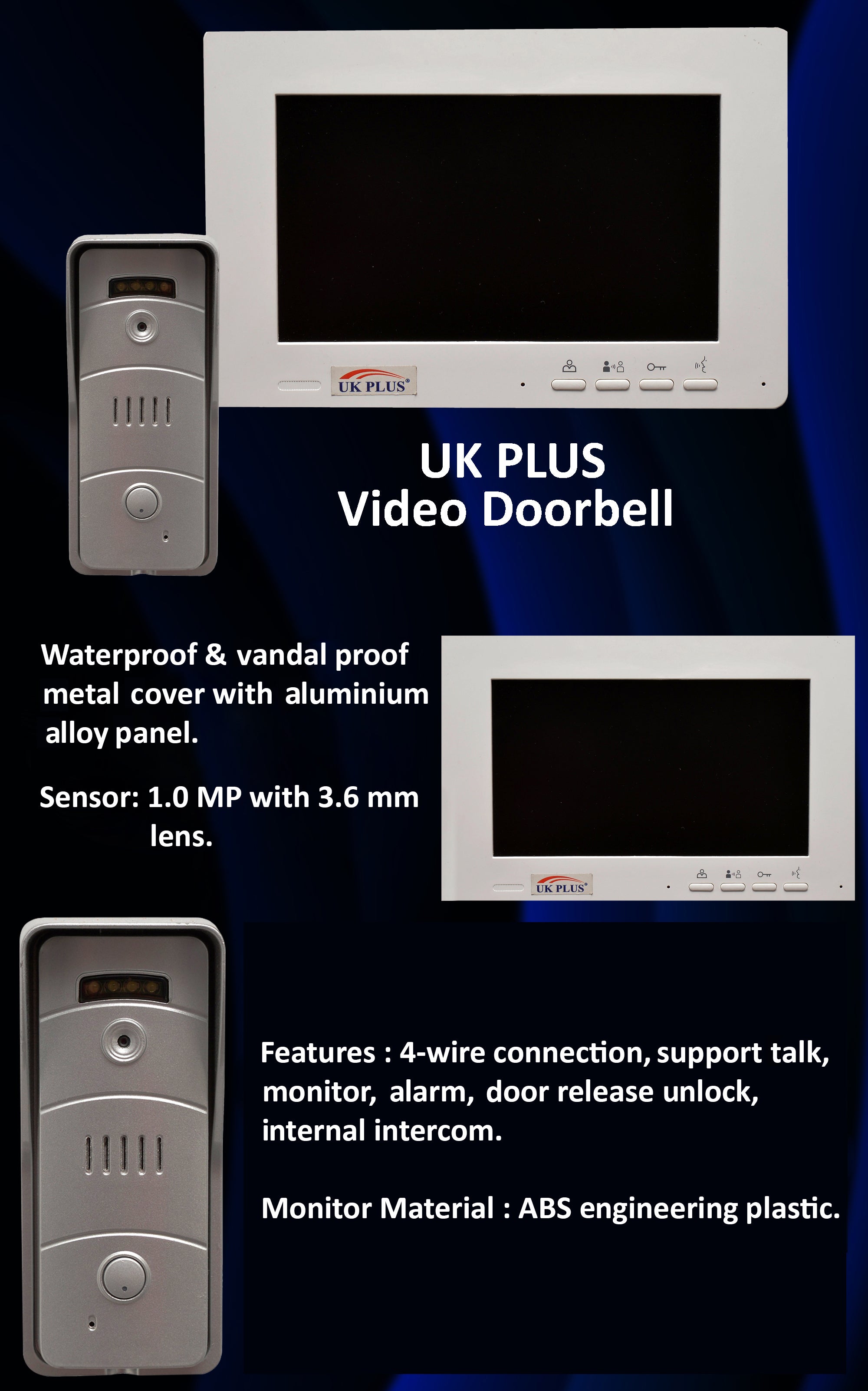 Smart Video Doorbell With HD Camera