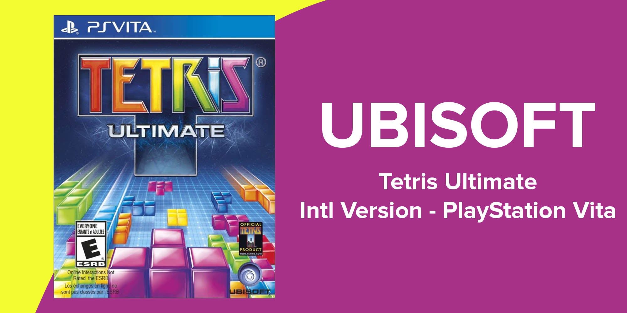 Tetris Ultimate Portable (Intl Version) - Puzzle - PlayStation Vita