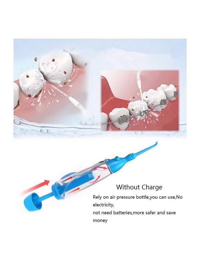 Practical Portable Water Flosser Jet Cleaning Tooth Mouth Denture Cleaner Dental Hygiene Floss Dental Manual Oral Irrigator