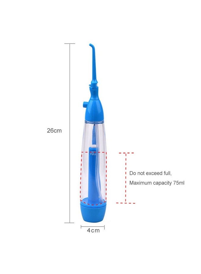 Practical Portable Water Flosser Jet Cleaning Tooth Mouth Denture Cleaner Dental Hygiene Floss Dental Manual Oral Irrigator