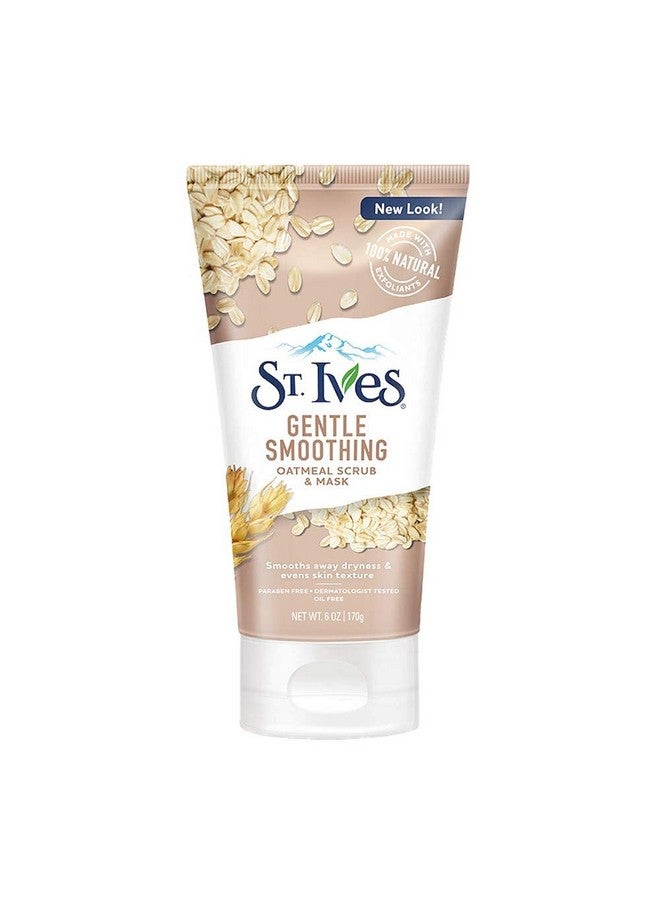 T. Ives Nourishing And Smoothing Face Scrub And Mask With Oats 6 Ounces