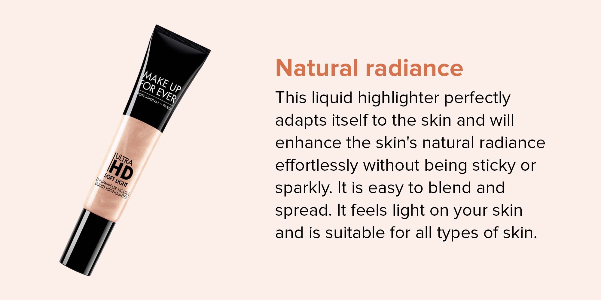 Ultra HD Soft Light Liquid Highlighter 40 - Pink Copper