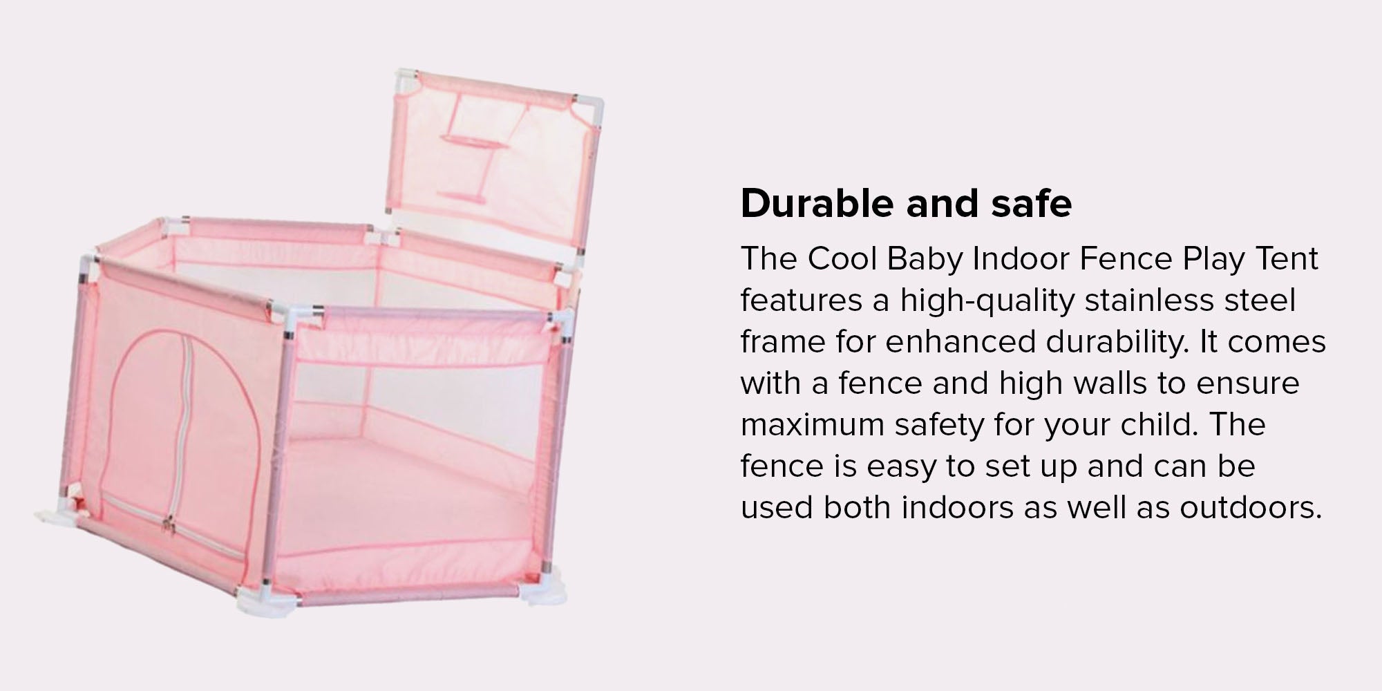 Indoor Fence Play Tent