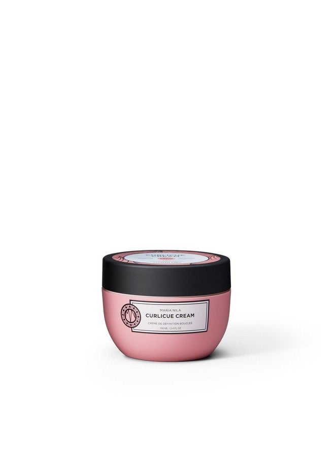 Curlicue Cream 3.4 Fl Oz / 100 Ml Hold 3/5 Enhances Curls & Waves Chamomile Hydrates & Prevents Frizz 100% Vegan & Sulfate/Paraben Free