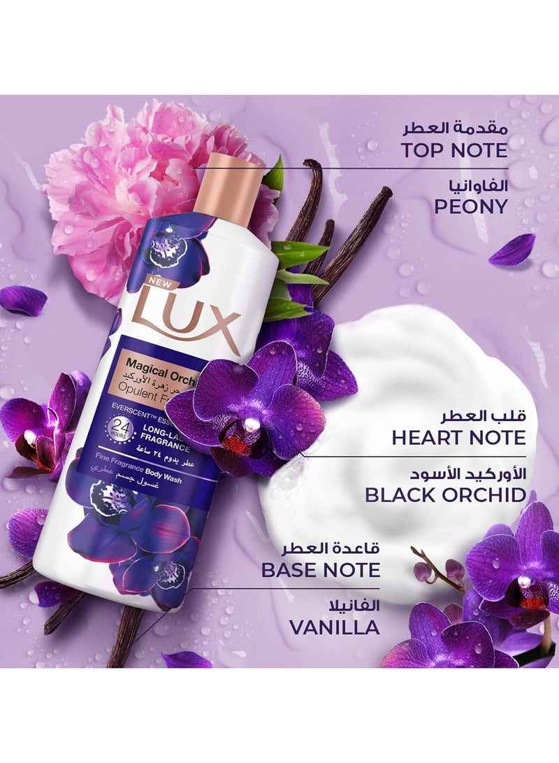 Lux Body Wash Magical Orchid 500ml Pack of 2