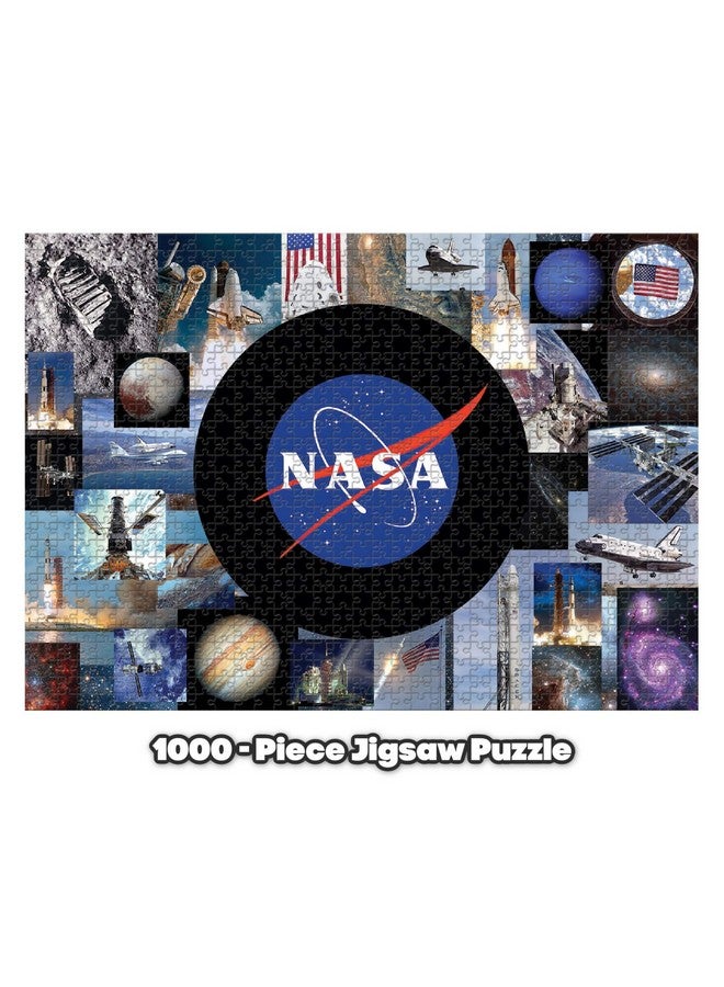 The Final Frontier Nasa Space Puzzle For Adults And Kids ; 1000 Piece Jigsaw Puzzle Toy ; Interactive Brain Teaser For Family Game Night ; 29 X 20 Inches